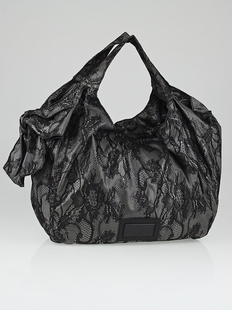 On purpose nylon bow tote top