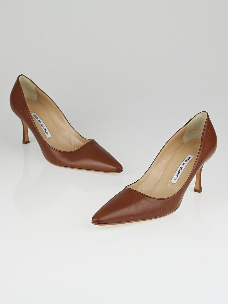 Cognac pointed new arrivals toe pumps