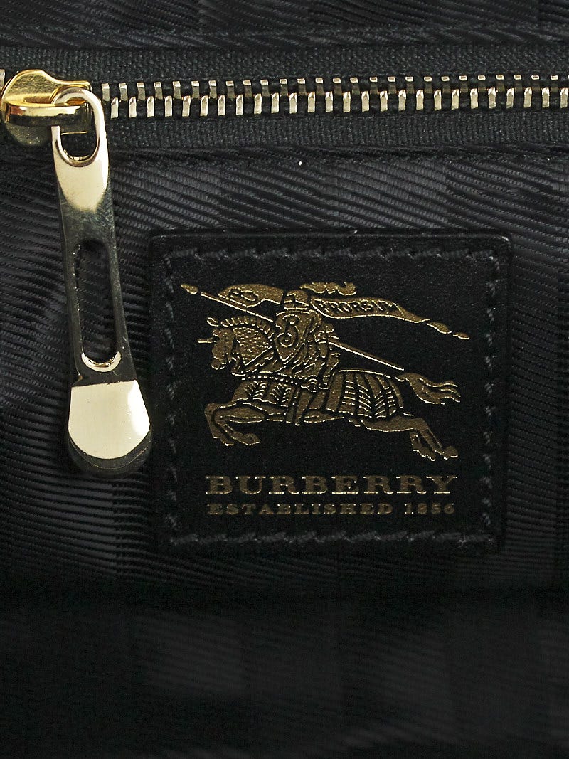 Burberry Black Quilted Leather Mini Manor Bag | Yoogi's Closet