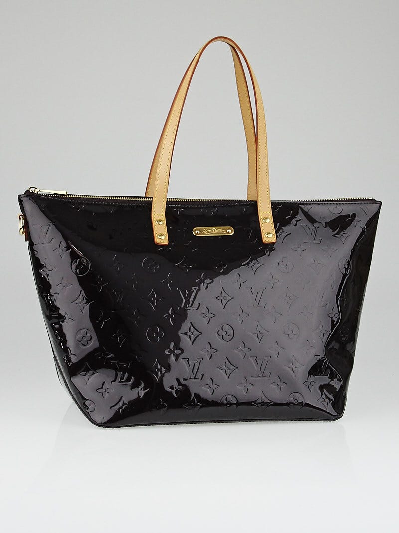 Louis Vuitton Amarante Monogram Vernis Bellevue GM Bag - Yoogi's Closet