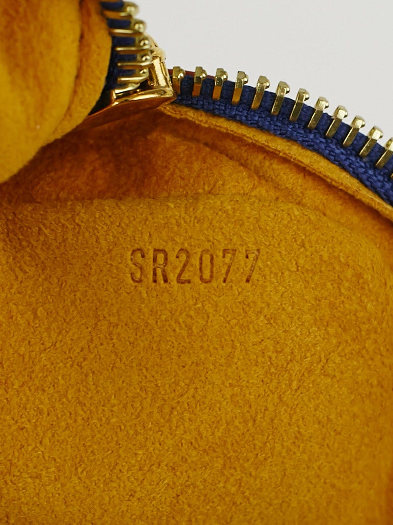 Louis Vuitton Blue Monogram Denim Camera Bag QJB0G7ECBB005