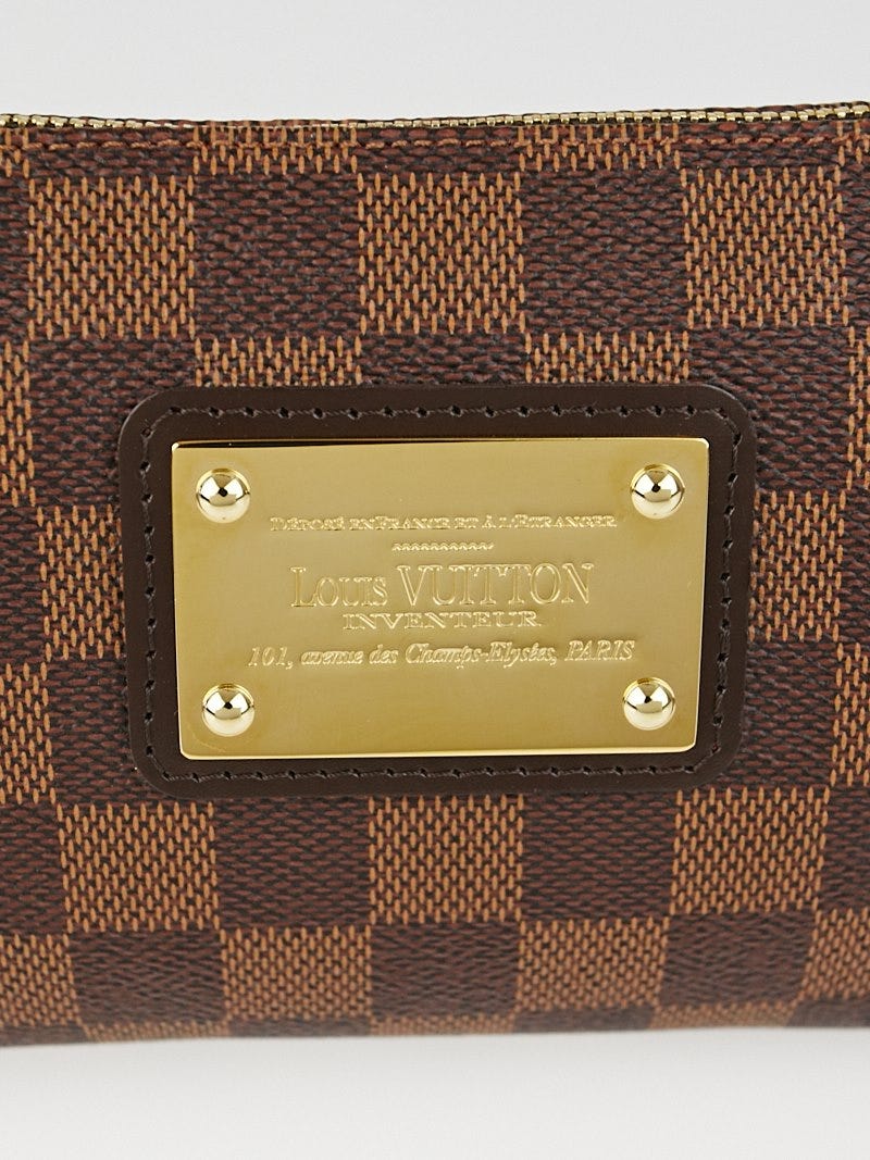 Louis Vuitton Damier Ebene Eva Clutch Louis Vuitton | The Luxury Closet