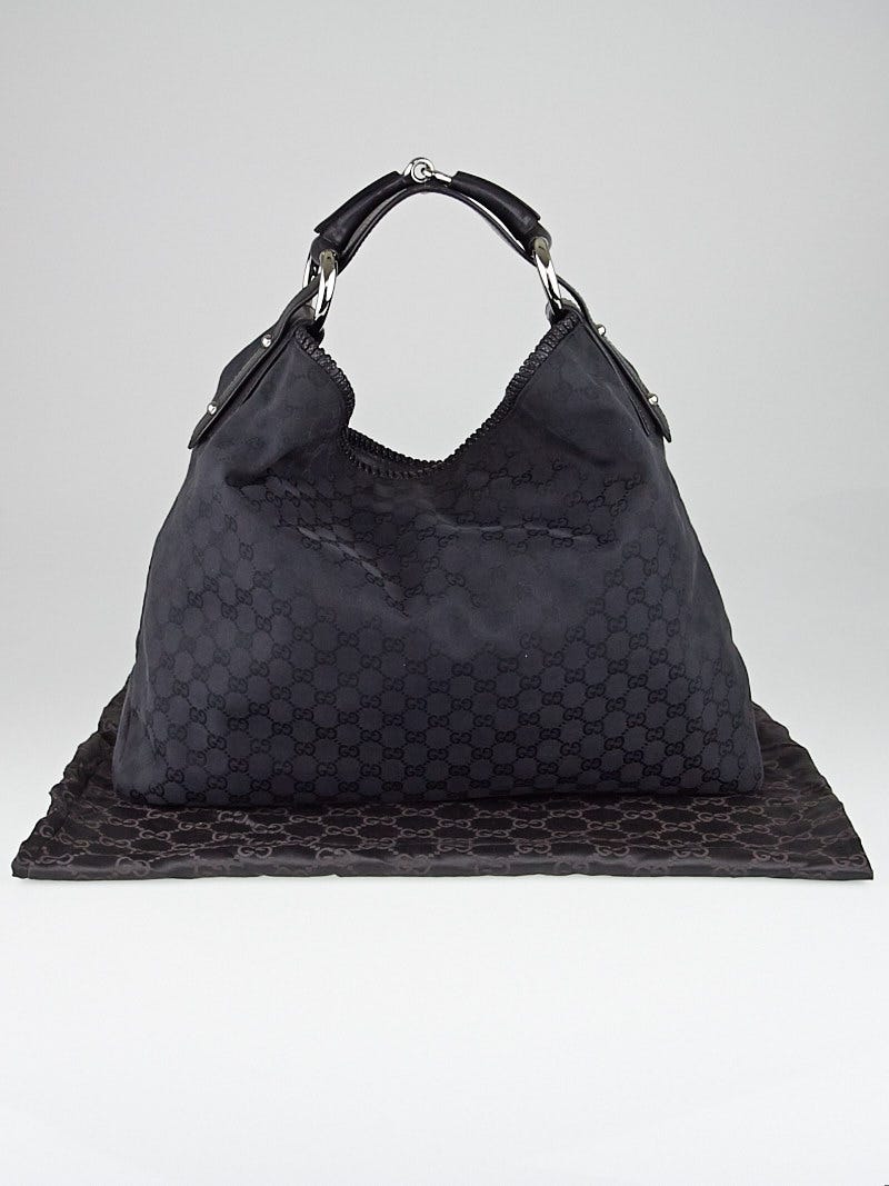 Gucci hobo horsebit handbag hotsell