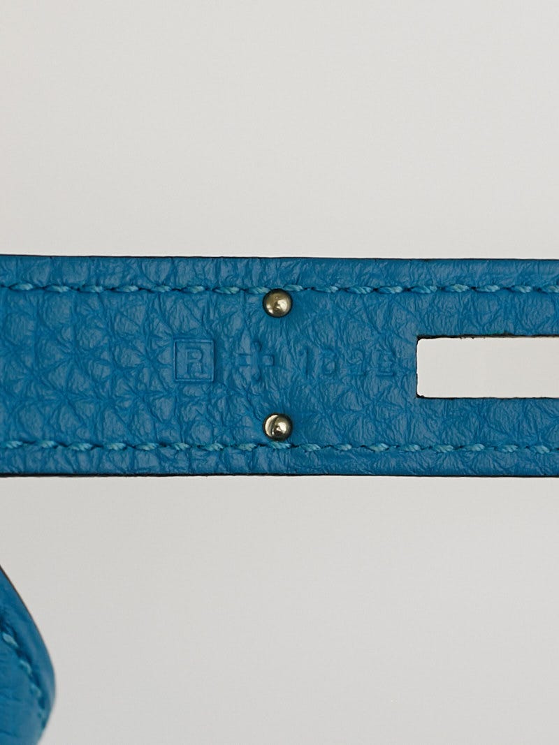 Sac hermes online bleu turquoise