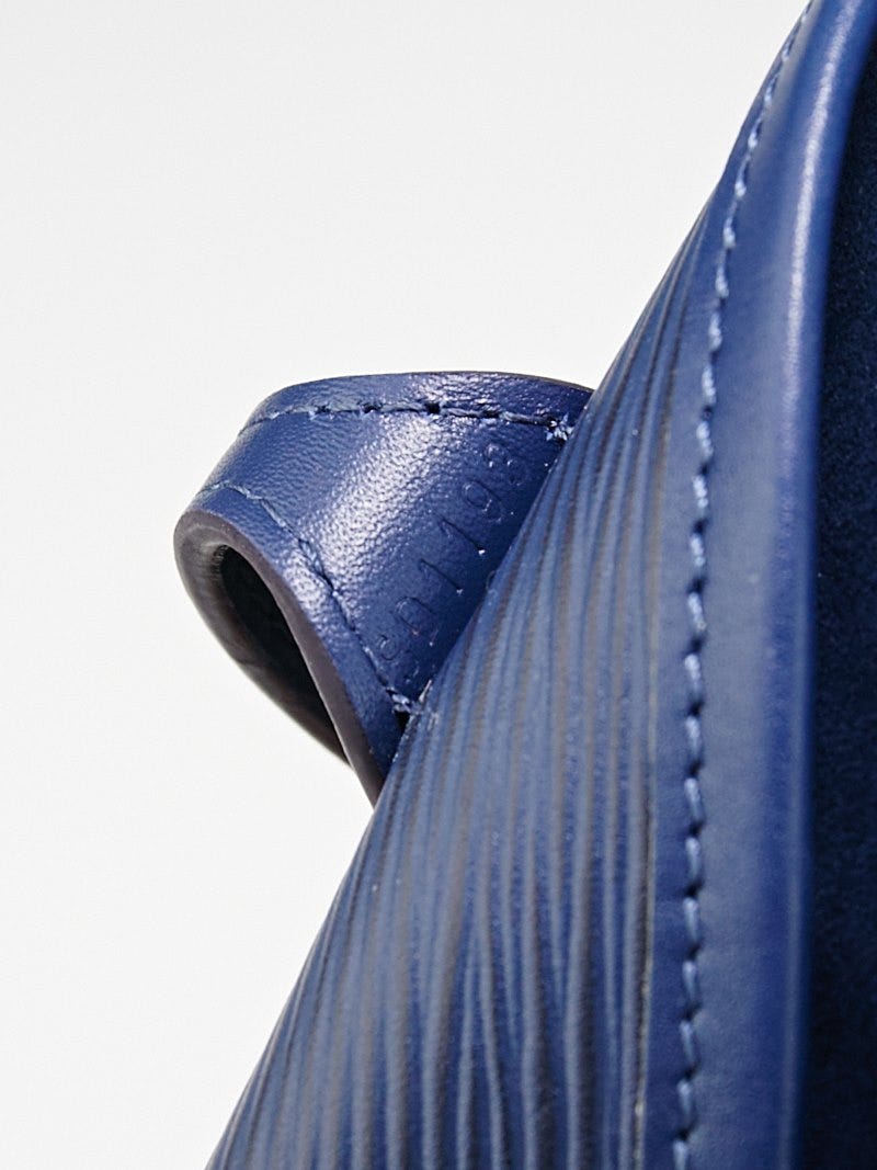 Louis Vuitton Indigo Epi Leather Neverfull MM Bag - Yoogi's Closet