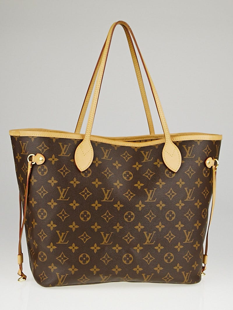 Louis Vuitton Monogram Canvas Neverfull MM NM Bag w/o Clutch | Yoogi's ...