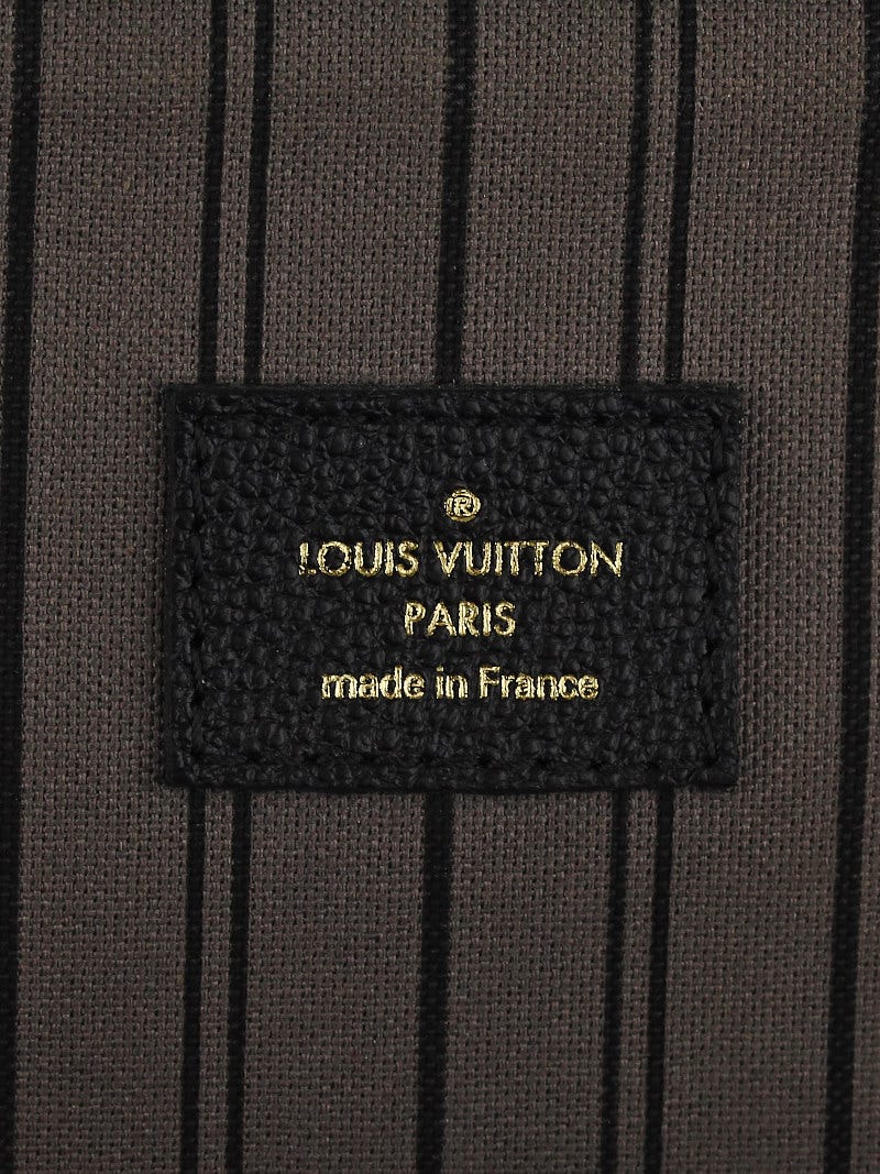 Louis Vuitton Black Monogram Empreinte Marais MM Bag - Yoogi's Closet