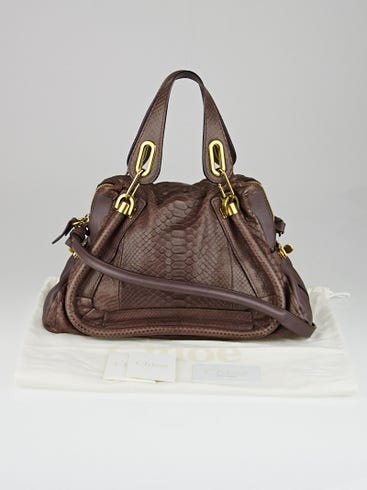Chloe paraty python bag Clearance