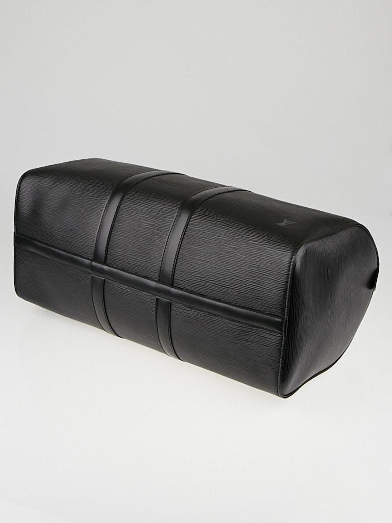 Used Black Louis Vuitton Noir Epi Keepall 45cm Model Number M59152  Houston,TX