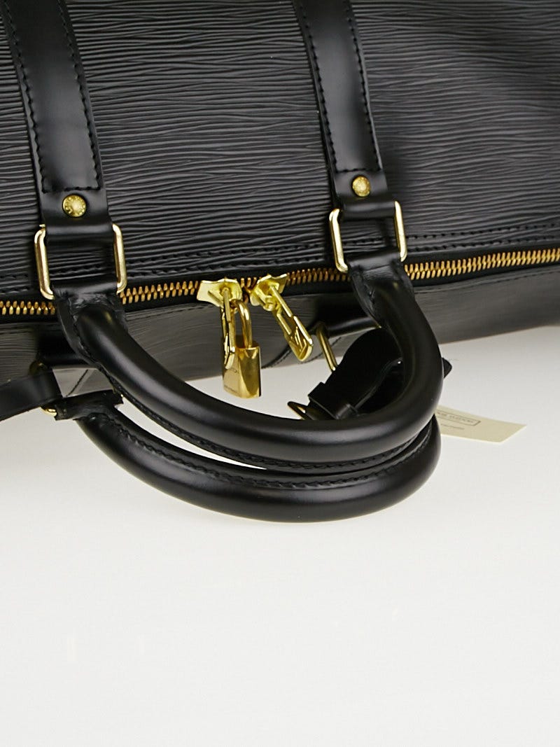 Louis Vuitton Keepall 45 weekndbag black epi leather - Still in