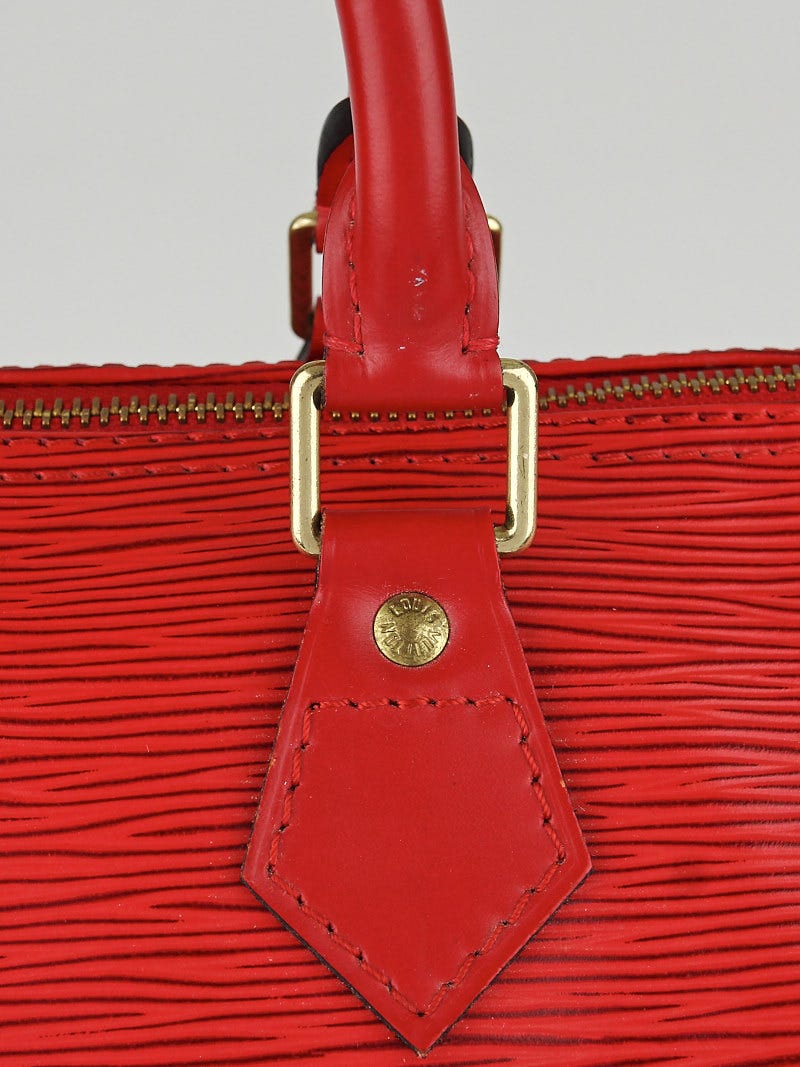 ❤️SOLD❤️ Louis Vuitton Red Epi Leather Speedy 25. This was