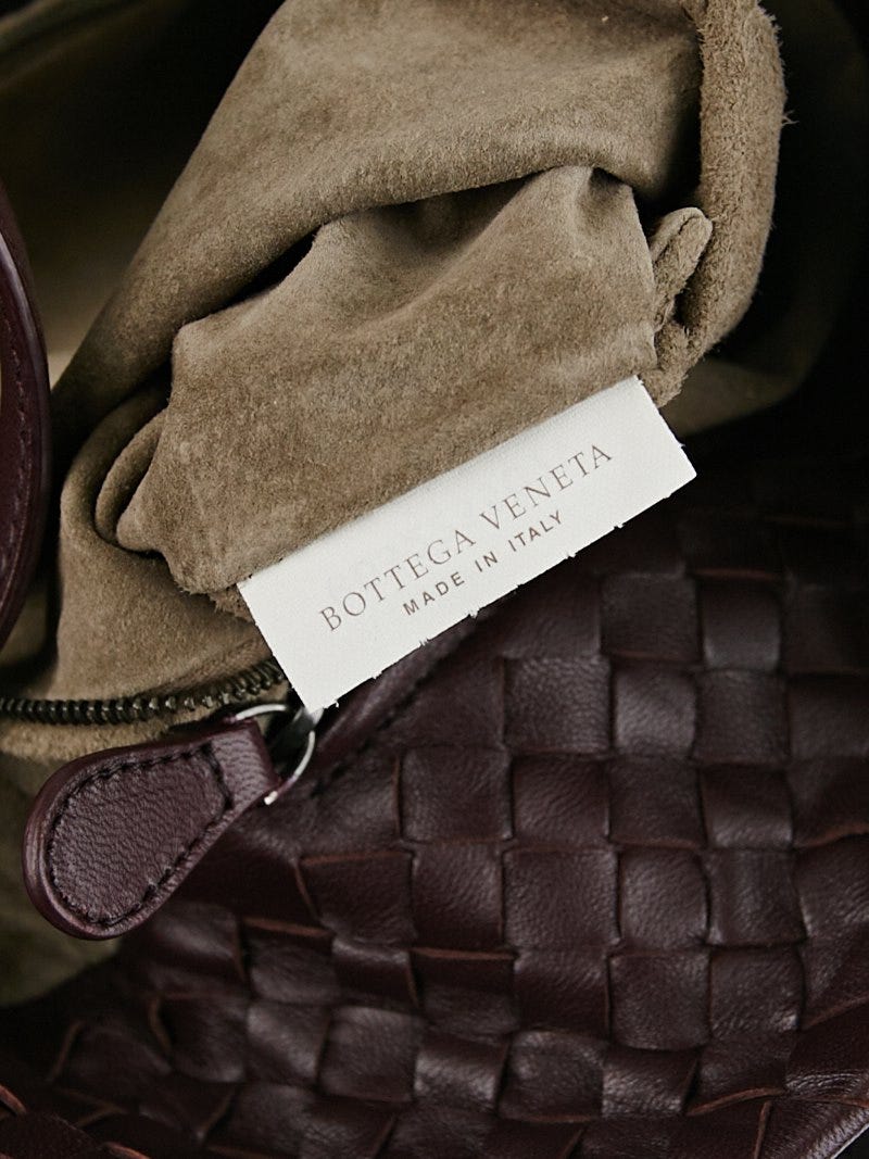 ファッション雑貨・小物その他 BOTTEGA VENETA Vassoio medio in pelle Interlocking ll11471_bottega_veneta_green_w
