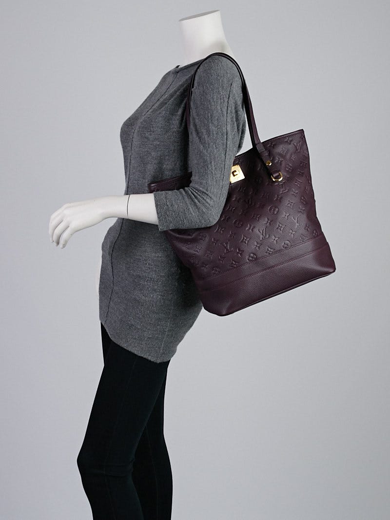 Louis Vuitton Aube Monogram Empreinte Leather Citadine PM Bag - Yoogi's  Closet