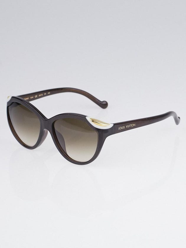 Louis Vuitton Brown Glitter Acetate Frame Ivy Sunglasses
