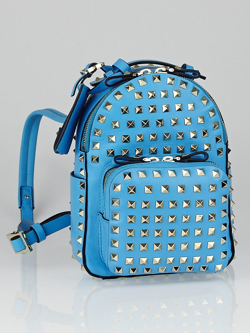 Valentino backpack blue hot sale