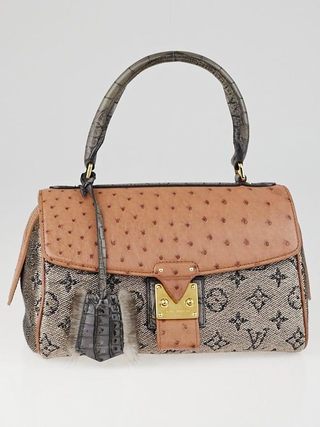 Louis Vuitton Limited Edition Rose Gold Monogram Comedie Carrousel Bag 