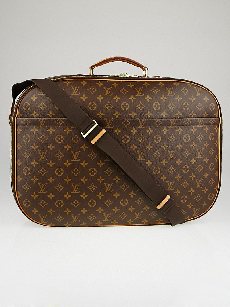 Louis Vuitton Carry It Monogram Brown in Coated Canvas/Cowhide