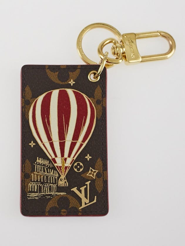 Louis Vuitton Monogram Canvas Illustre Air Balloon Key Holder and Bag Charm 