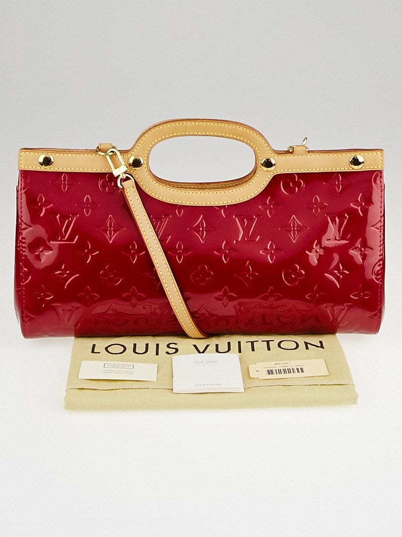 Louis Vuitton Pomme D'Amour Vernis Roxbury Drive Bag - Yoogi's Closet