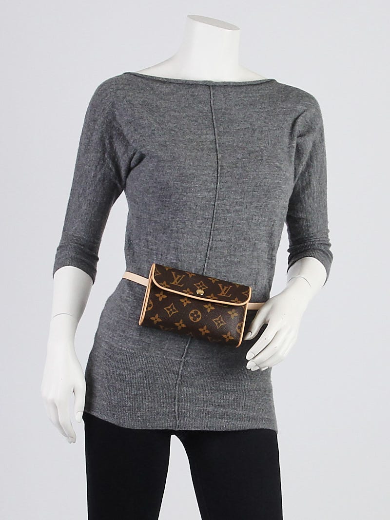 Louis Vuitton, Bags, Louis Vuitton Pochette Florentine Waist Pouch Belt  Bag Monogram Used Lv