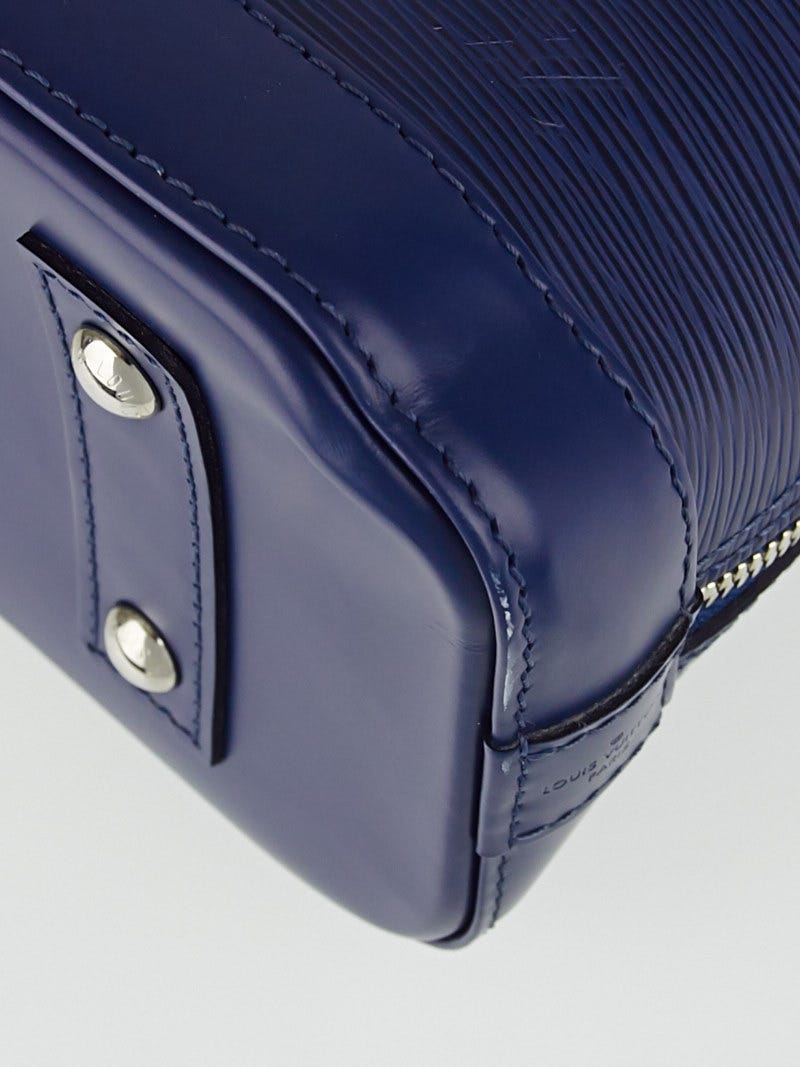 Louis Vuitton Indigo Epi Leather Alma BB Bag at 1stDibs