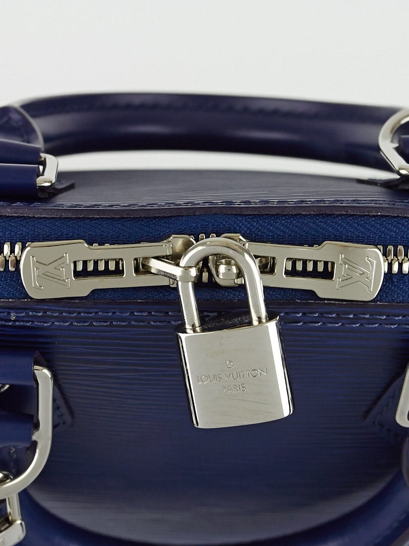 Louis Vuitton - Alma BB Epi Leather indigo on Designer Wardrobe