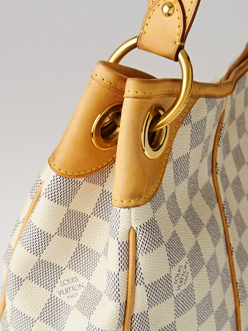 Louis Vuitton Damier Azur Canvas Galliera PM Bag - Yoogi's Closet
