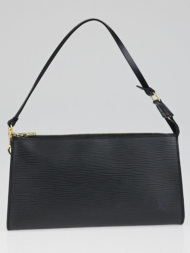 Louis Vuitton Black Epi Leather Accessories Pochette 24 Bag
