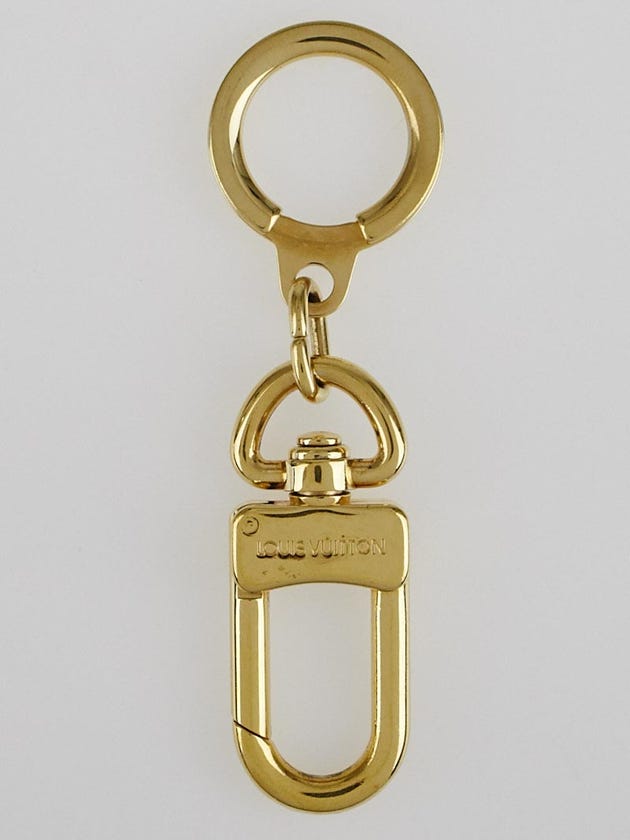 Louis Vuitton Goldtone Bolt Key Holder and Strap Extender 