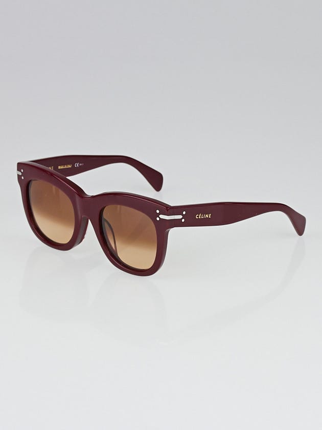 Celine Red Acetate Lucy Sunglasses-CL 41083