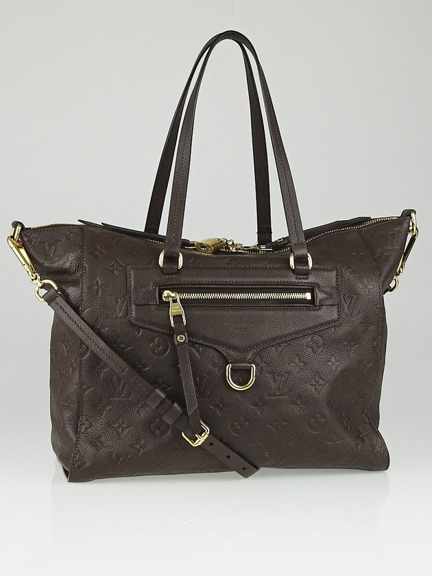 Louis Vuitton Terre Monogram Empreinte Leather Lumineuse PM Bag