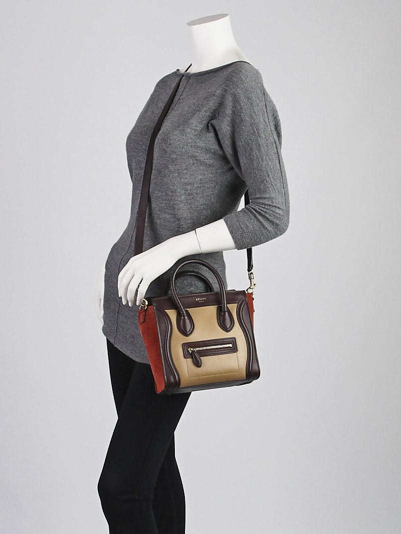 Celine tricolor sale nano