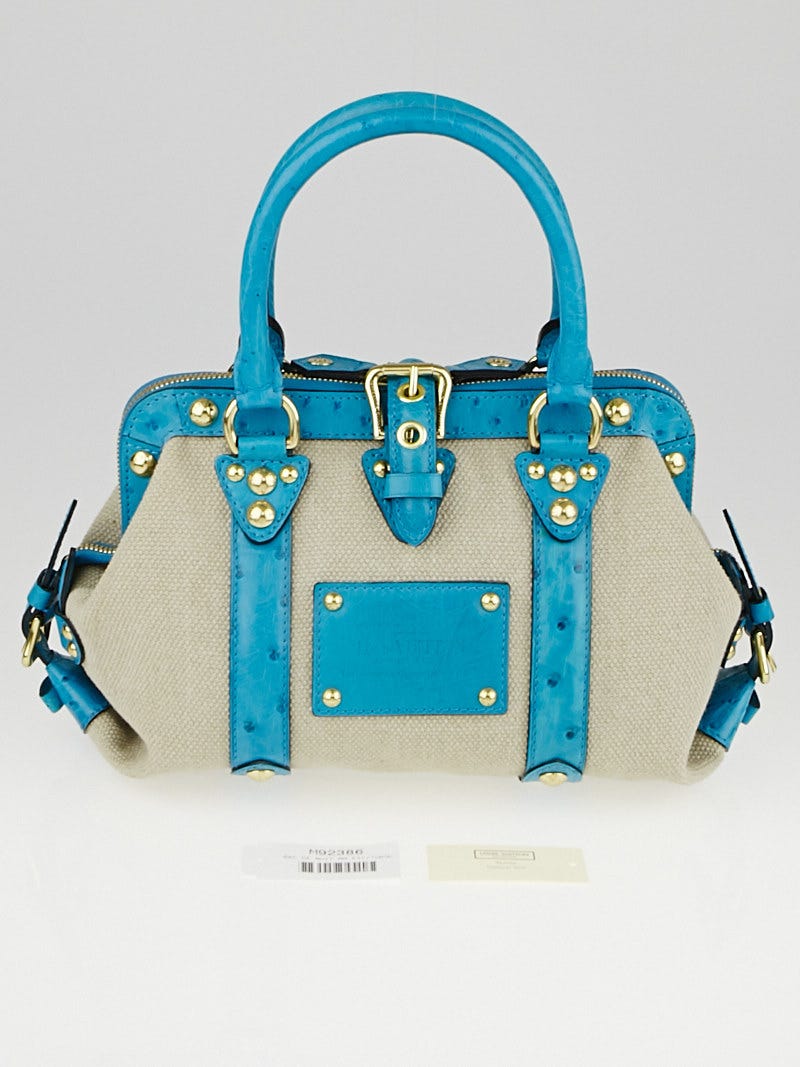 Louis Vuitton Ostrich Sac de Nuit Toile Trianon MM - Neutrals Handle Bags,  Handbags - LOU309051