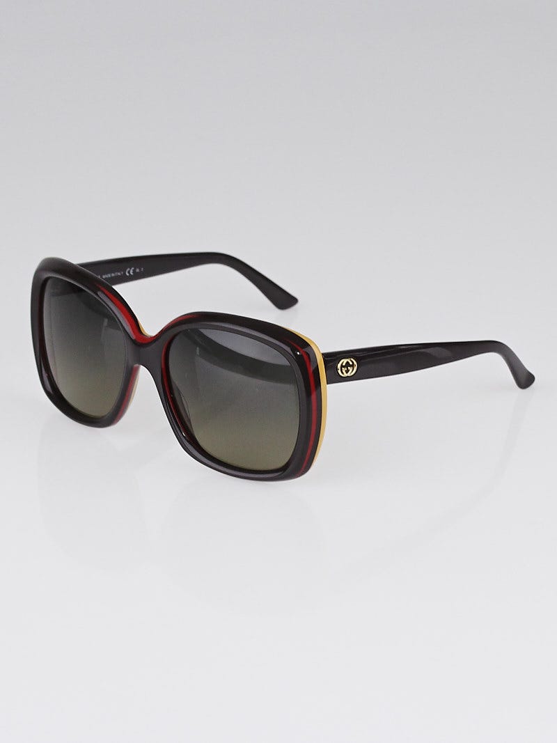 Gucci sunglasses hot sale plastic frame