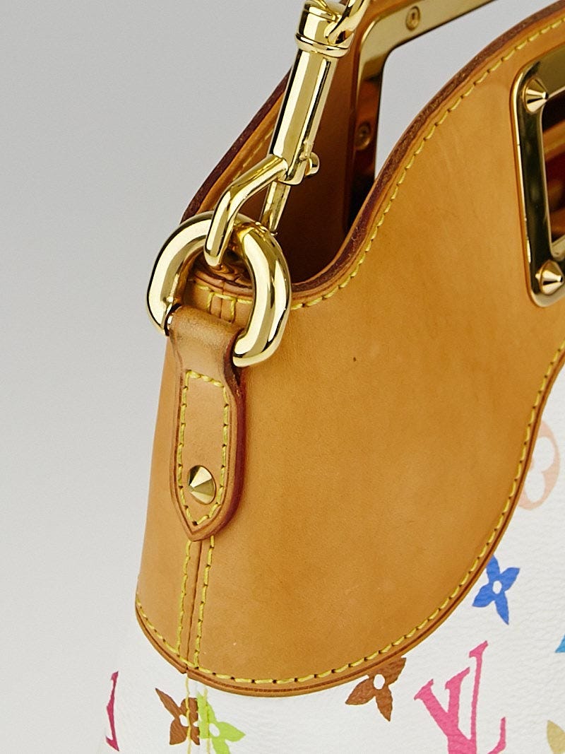 Louis Vuitton Monogram White Multicolor Judy MM 2Way Hand Bag – Reeluxs  Luxury