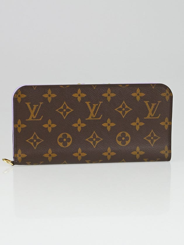 Louis Vuitton Monogram Canvas Summer Lilas Insolite Wallet