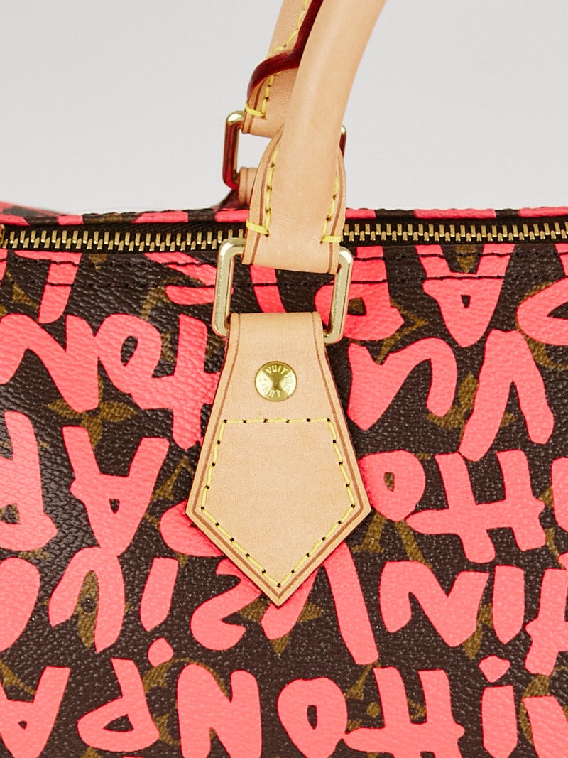 Louis Vuitton Limited Edition Fuchsia Graffiti Stephen Sprouse