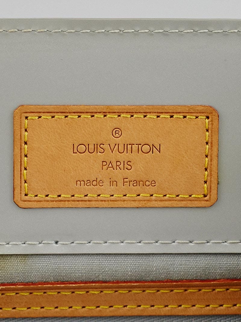 Louis Vuitton Silver Monogram Vernis Reade PM Bag - Yoogi's Closet