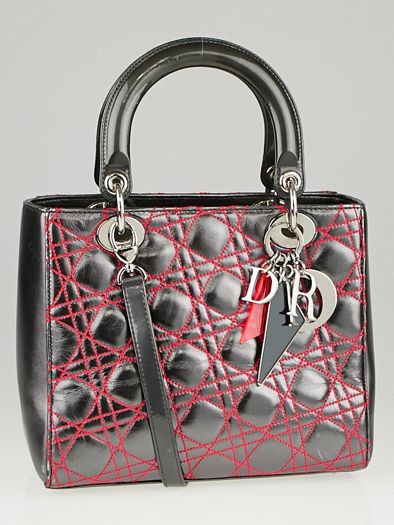 Preowned Christian Dior Medium Lady Dior Limited Edition In the Nigh   Madison Avenue Couture