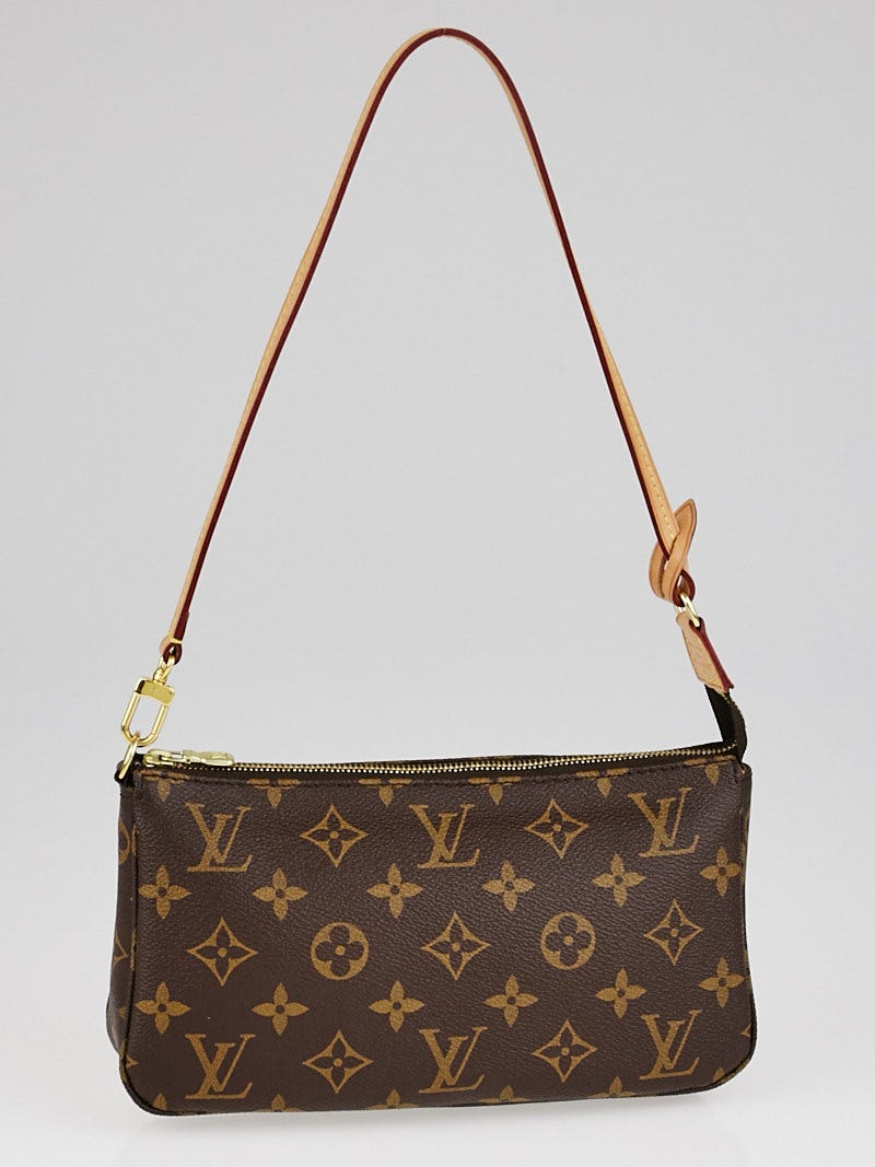 Louis Vuitton Natural Vachetta Leather Pochette Strap - Yoogi's Closet