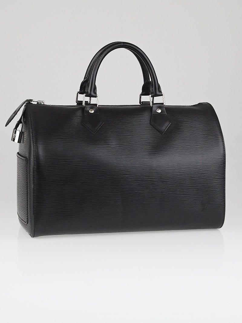 Louis Vuitton Black Epi Leather Speedy Bandouliere 25 Bag - Yoogi's Closet