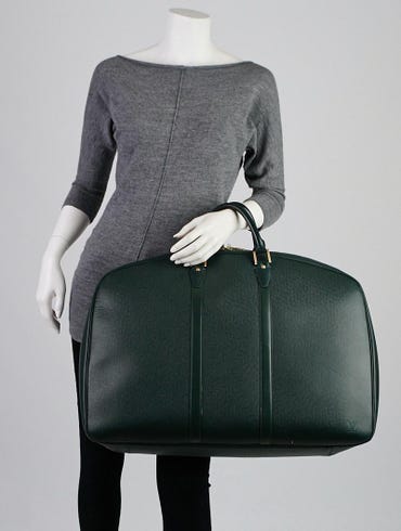 Adjustable - Vintage Louis Vuitton Helanga 1 Poche Green Taiga