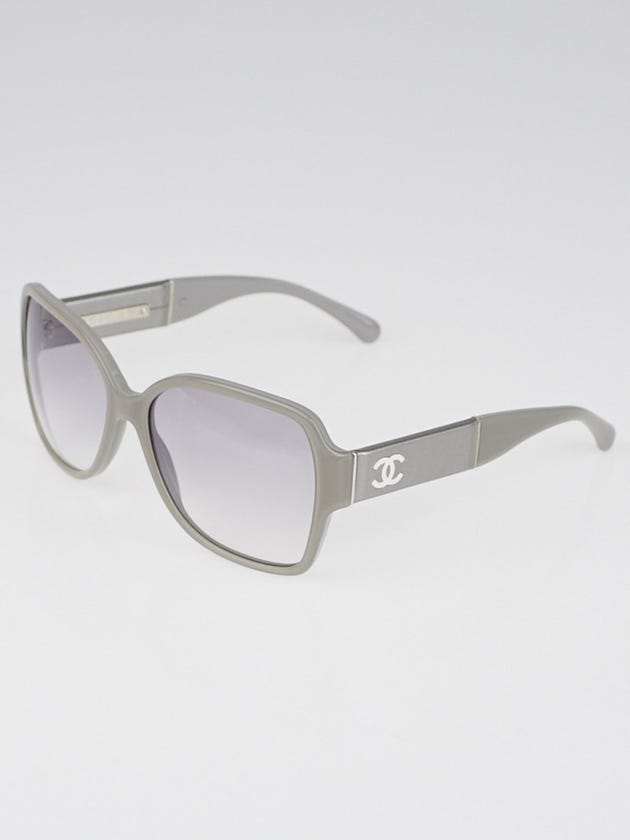 Chanel Grey Acetate Frame Oversized Square CC Sunglasses - 5230Q