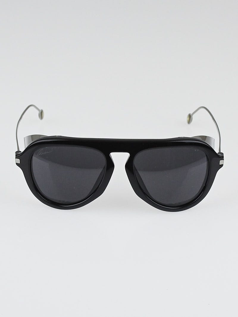 - GUCCI BLACK SUNGLASSES - GG 3737/3 Gucci GG1637S 003 Sunglasses Shiny Black - eye-oo.com main image 4