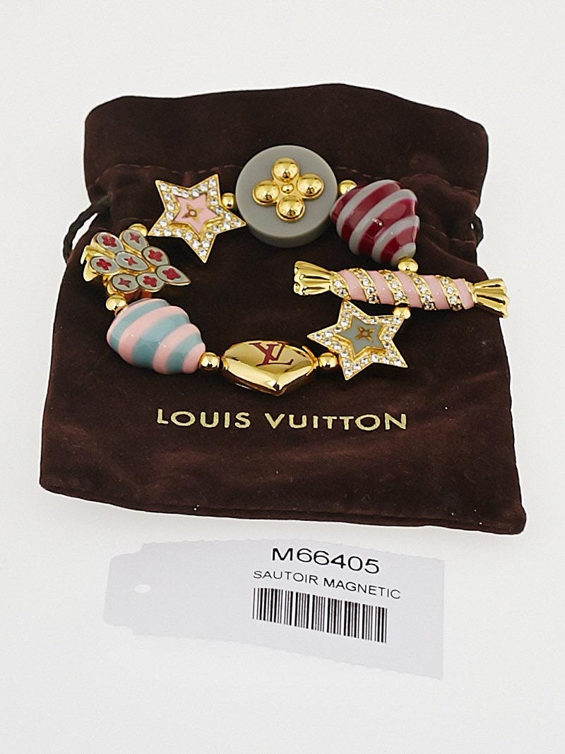 Louis Vuitton Multicolor Sweet Monogram Charm Bracelet - Yoogi's