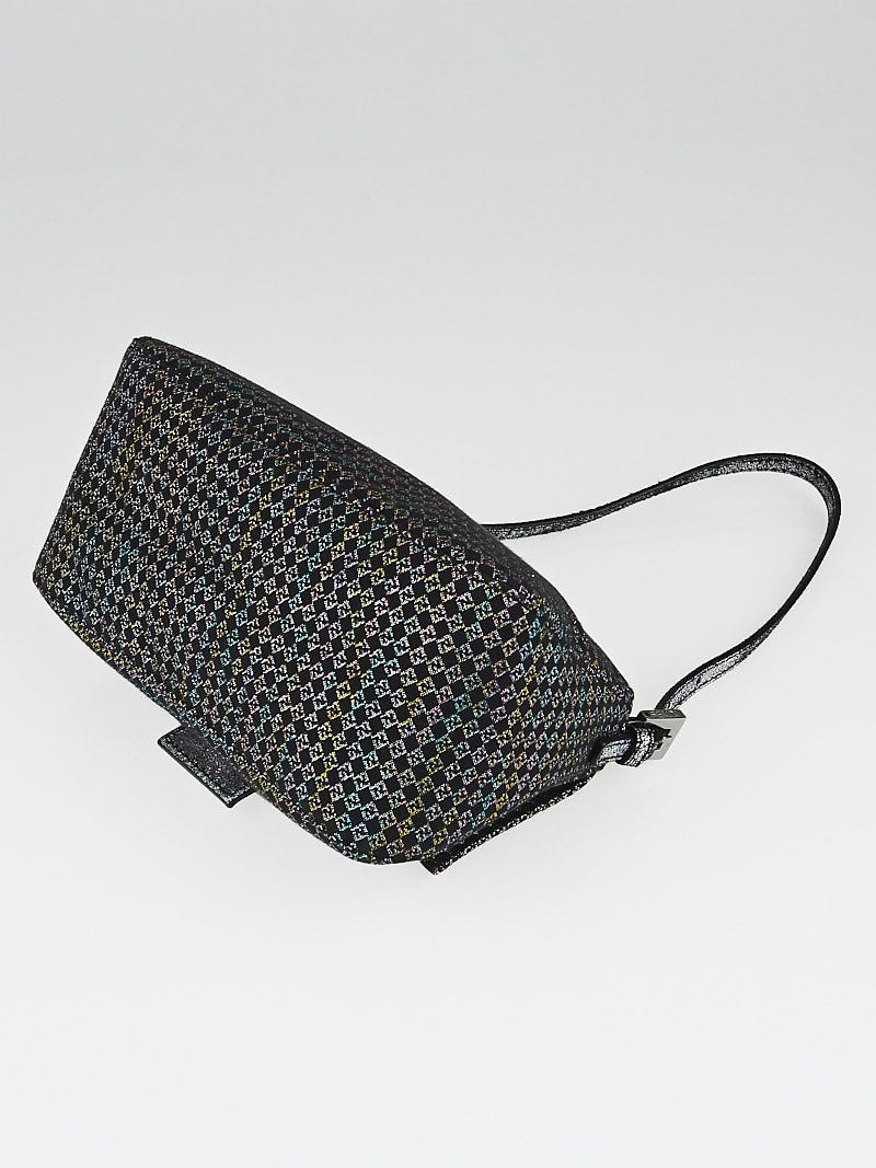 Fendi Multicolor Canvas Mini Mama Baguette Bag - 8BR180