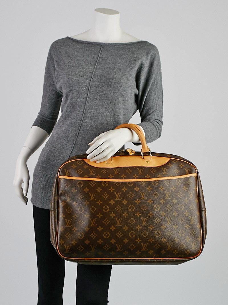 AUTHENTIC Louis Vuitton Monogram Canvas Alize 2 Poches Travel Bag MSRP  $2,090