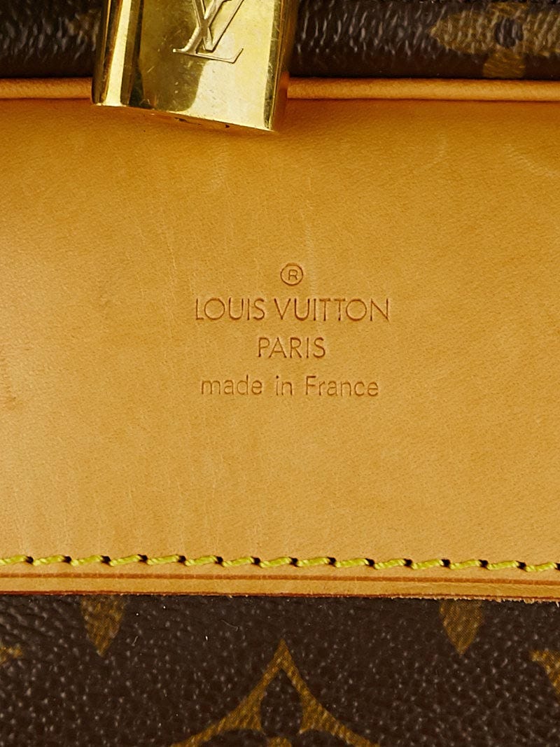 LOUIS VUITTON ALIZE TRAVEL BAG 2 55CM MONOGRAM CANVAS M41391 TRAVEL BAG  Brown Leather ref.521186 - Joli Closet