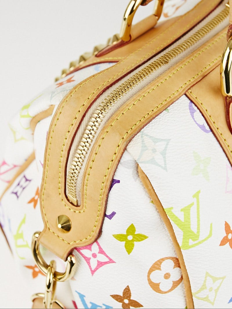 How to Clean Louis Vuitton Zippers on White Multicolor Items 