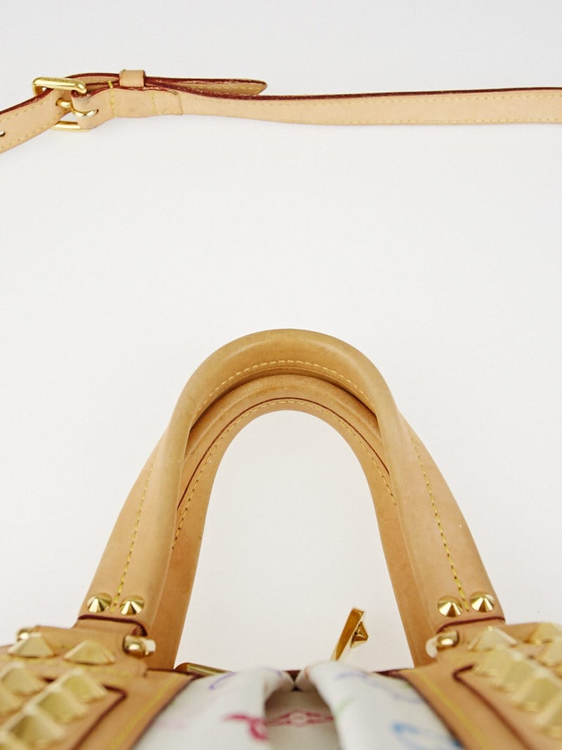 Courtney linen handbag Louis Vuitton Multicolour in Linen - 21131340